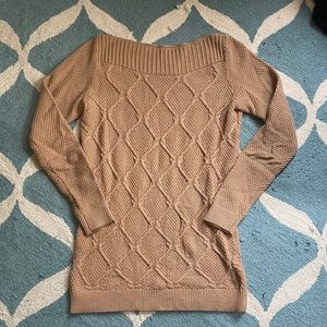 The LOFT Caramel Sweater